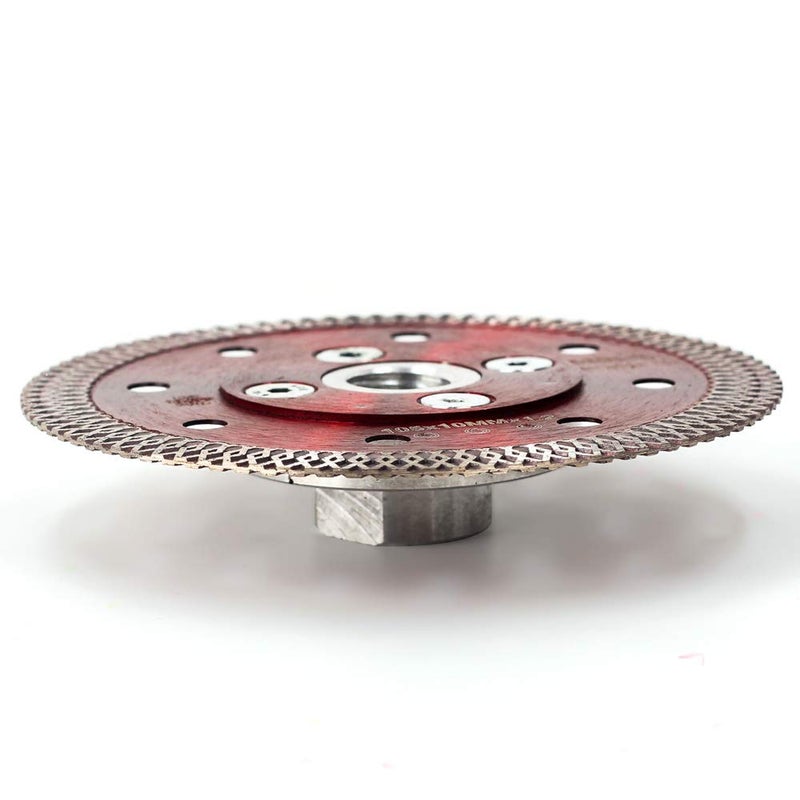Casaverde 4" Super Thin Diamond Wet Porcelain Saw Blades Tiles Blades with Arbor 5/8"-11 Flange for Cutting Tile Granite Marbles (F-SX-4) - Image 5